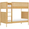 Twin, Full & Queen Beds>Babyletto Bondi Cane Convertible Bunk Bed - Honey
