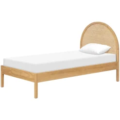 Outlet Bondi Cane Twin Bed - Honey Twin, Full & Queen Beds