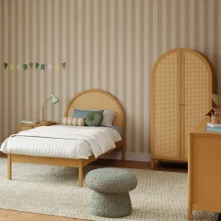 Outlet Bondi Cane Twin Bed - Honey Twin, Full & Queen Beds