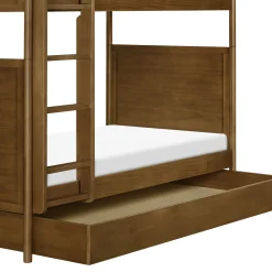 Hot Bondi Convertible Bunk Bed - Walnut Twin, Full & Queen Beds