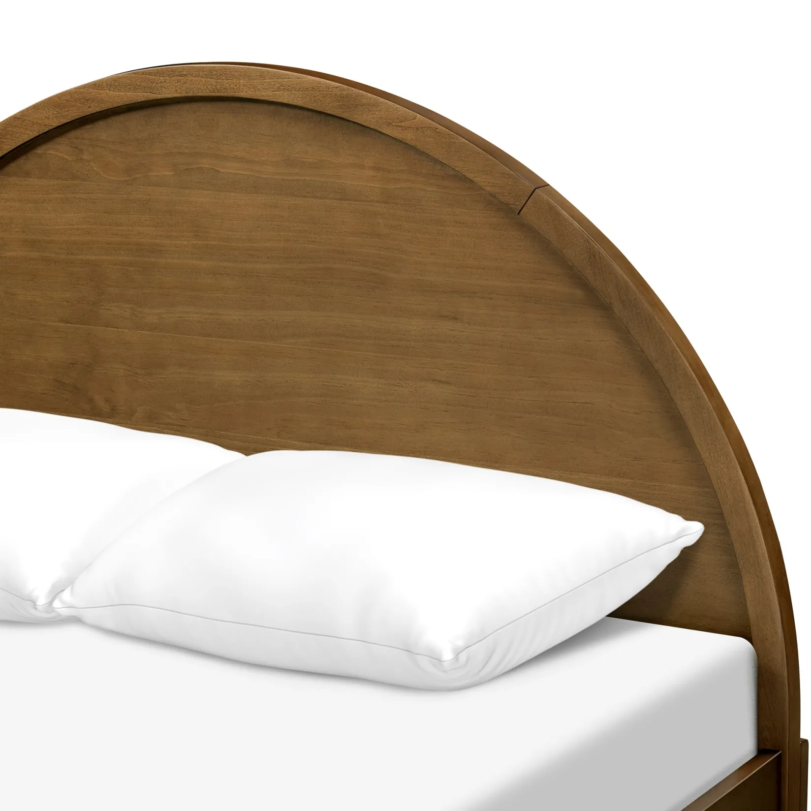 Twin, Full & Queen Beds>Babyletto Bondi Double Bed - Walnut Natural
