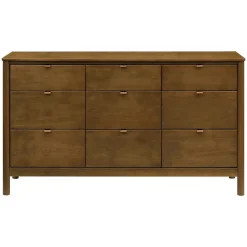 Storage Furniture>Babyletto Bondi 9-Drawer Assembled Dresser - Natural Walnut
