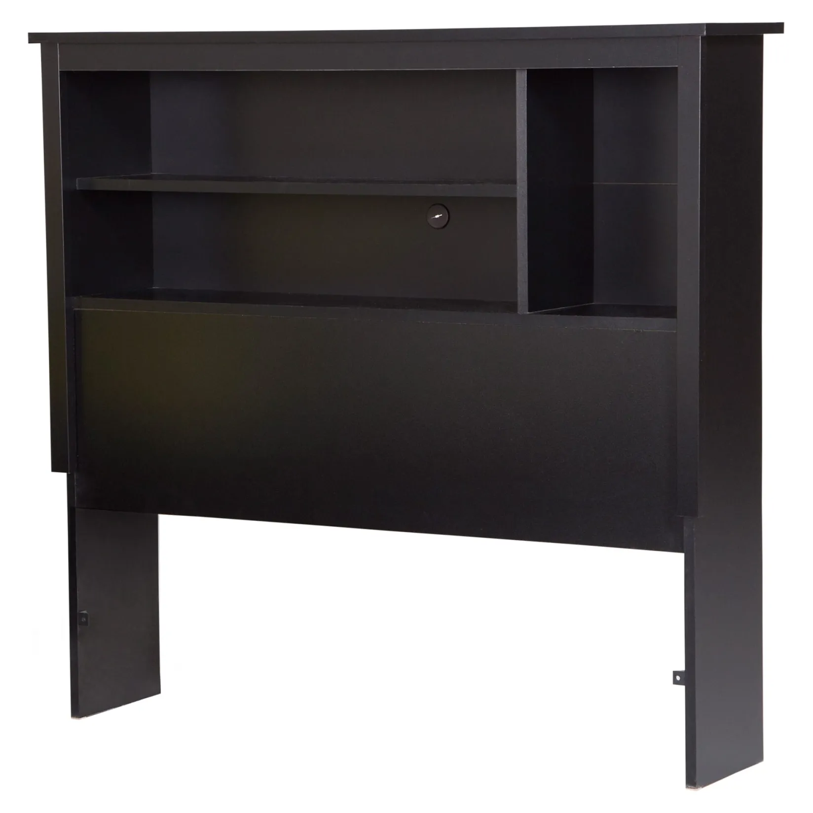 Hot Bookcase Twin Headboard - Vito Pure Black Twin, Full & Queen Beds