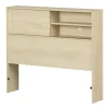 Twin, Full & Queen Beds>South Shore Bookcase Twin Headboard - Noah Bleached Oak