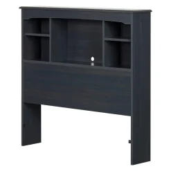 Twin, Full & Queen Beds>South Shore Bookcase Twin Headboard - Aviron Blueberry