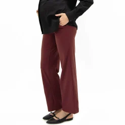 Jeans & Pants>Bella Maternite Classic MaternityPant Bordeaux
