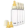 Hot Bottle 4pack 270ml Latex- Ivory Breastfeeding|Bottles & Nipples