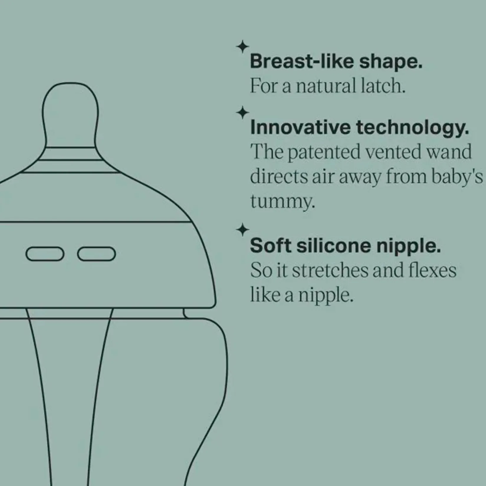 Bottles & Nipples|Breastfeeding>Tommee Tippee Bottles (2) 5oz AAC