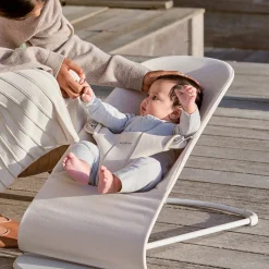 New Bouncer Bliss 3D Jersey Beige Swings & Rockers