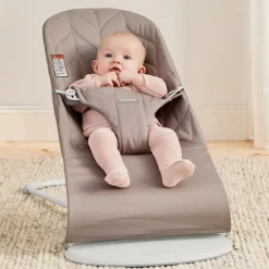 Swings & Rockers>Babybjorn Bouncer Bliss Woven - Sand Gray