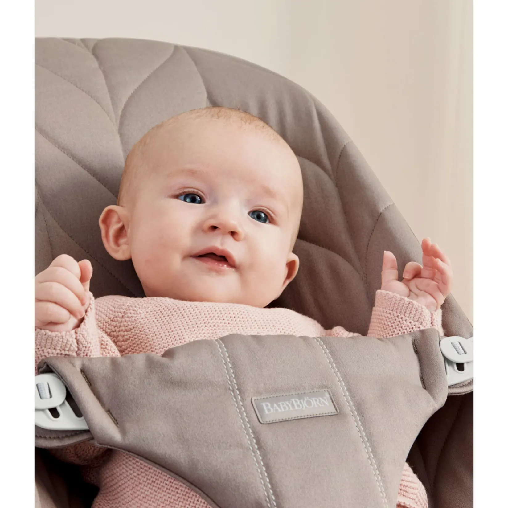 Swings & Rockers>Babybjorn Bouncer Bliss Woven - Sand Gray