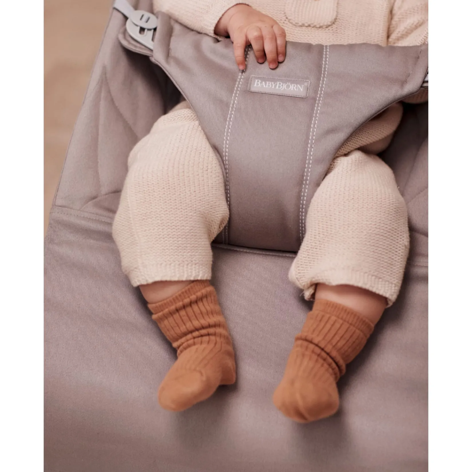 Swings & Rockers>Babybjorn Bouncer Bliss Woven - Sand Gray