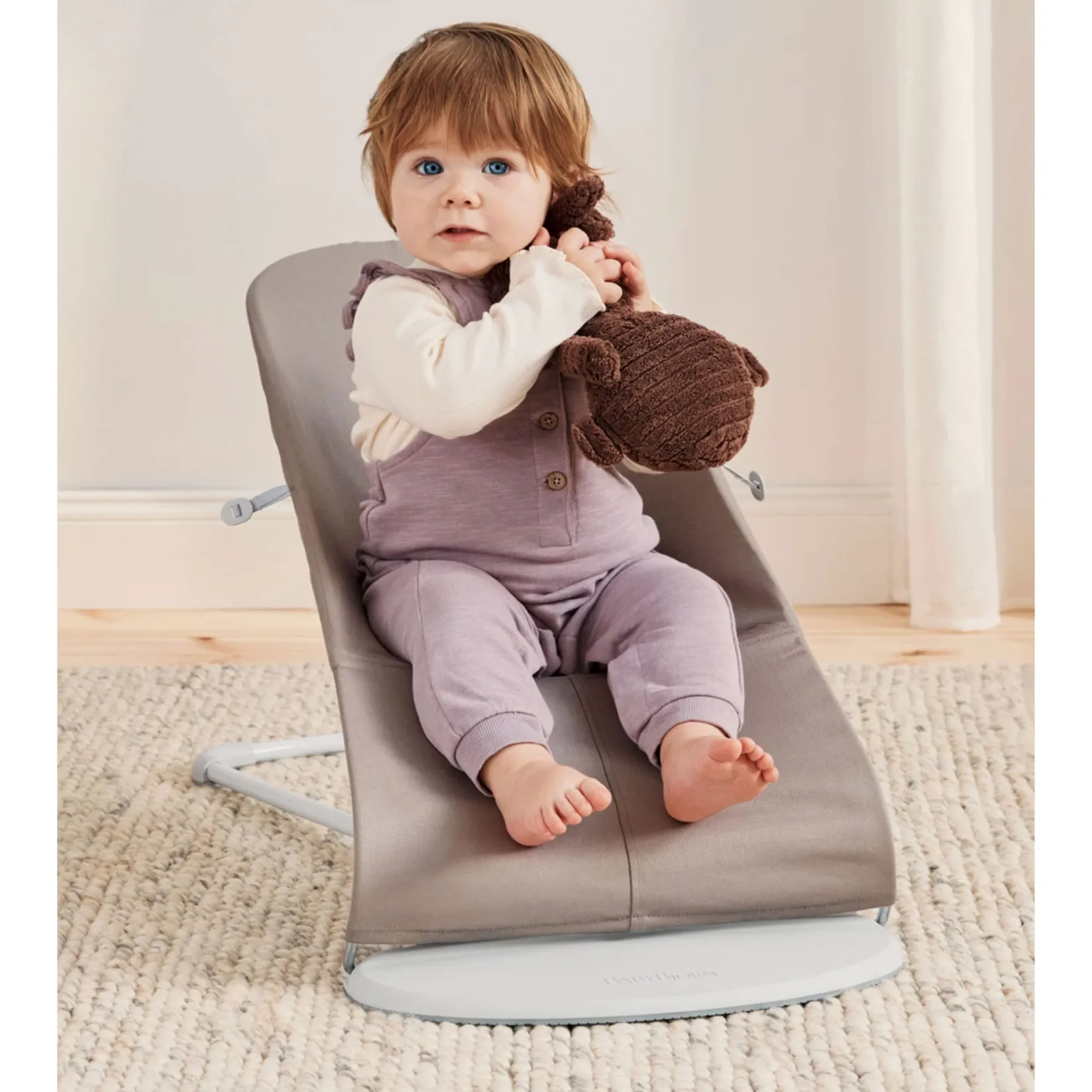 Swings & Rockers>Babybjorn Bouncer Bliss Woven - Sand Gray