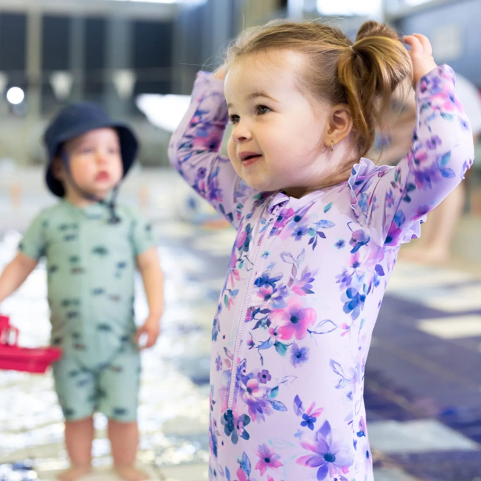 Outlet Bouquet Uv Ls Swimsuit 6-24m Swimsuits