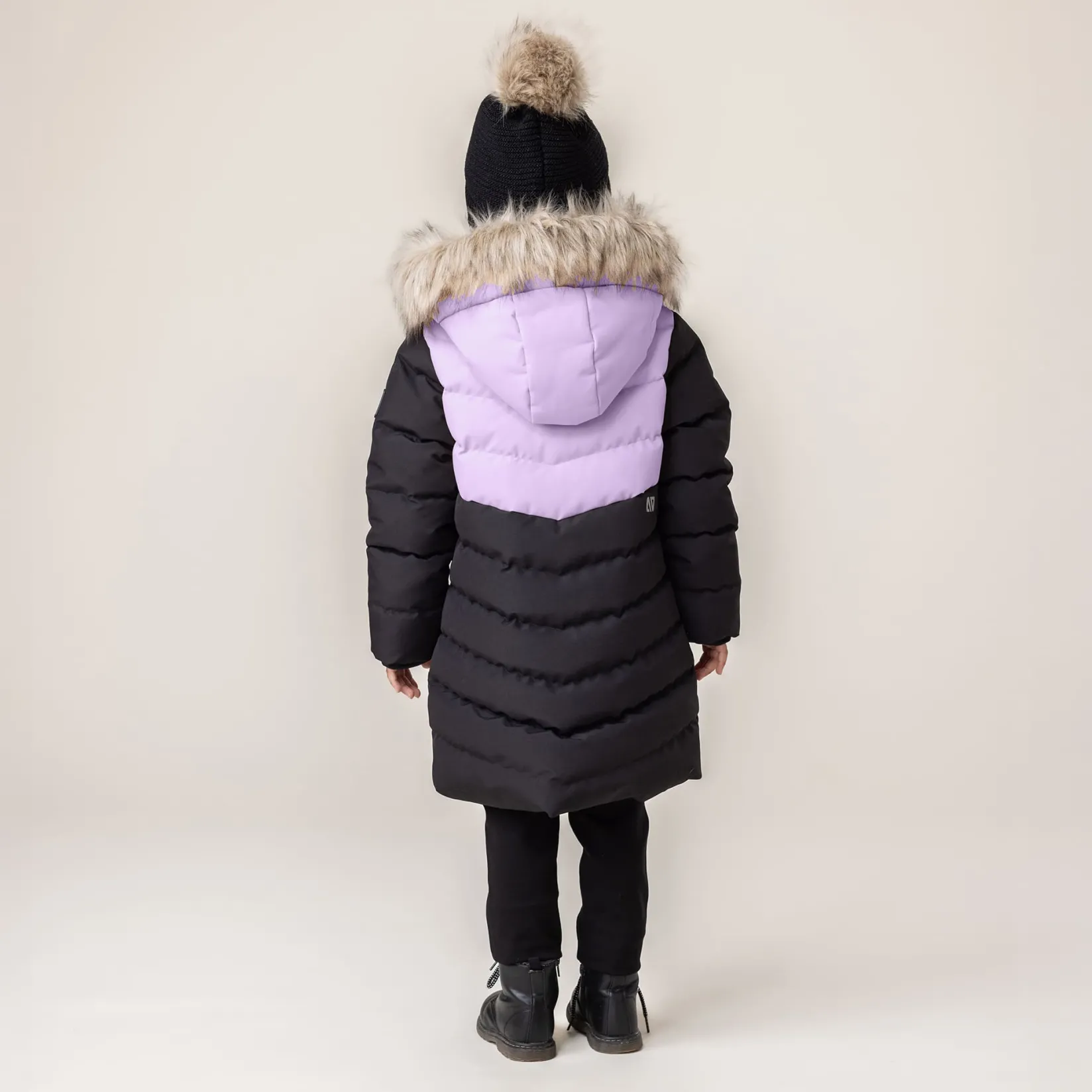 Beanies>Nano Bow Knit Beanie 2-6 Black