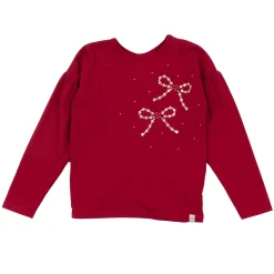 Bow T-shirt 2-12 Kids Tops