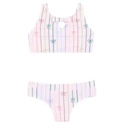 Swimsuits>Nano Bows Bikini 4-14 Ivory