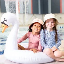 Sale Bows Ls Uv Swimsuit 2-6 Kids Swimsuits