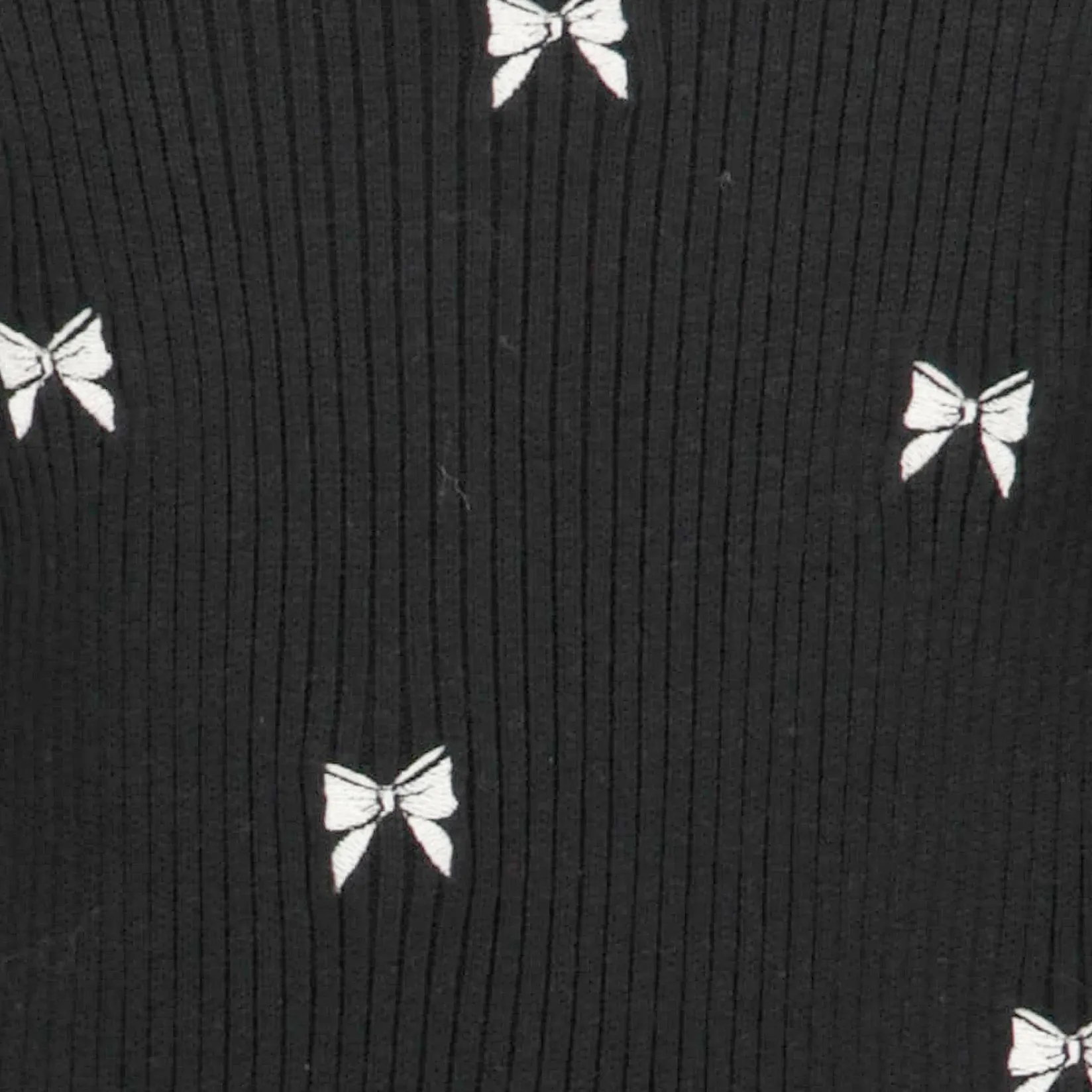 Dresses & Rompers>Look Bows Romance Knit Dress 7-14 Black