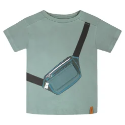 Tops>Deux par Deux Boys T-shirt 3-6 Teal