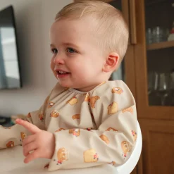 Sale Breakfast Ls Bib 0-36m Kids Breastfeeding|Bibs