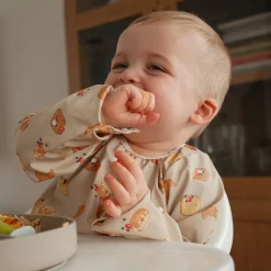 Sale Breakfast Ls Bib 0-36m Kids Breastfeeding|Bibs