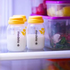 Hot Breast Milk Collection and Storage Bottles (6) - 150ml Breastfeeding