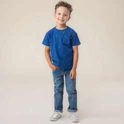 Tops>Nano Breeze Pocket T-shirt 2-12 Royal Blue