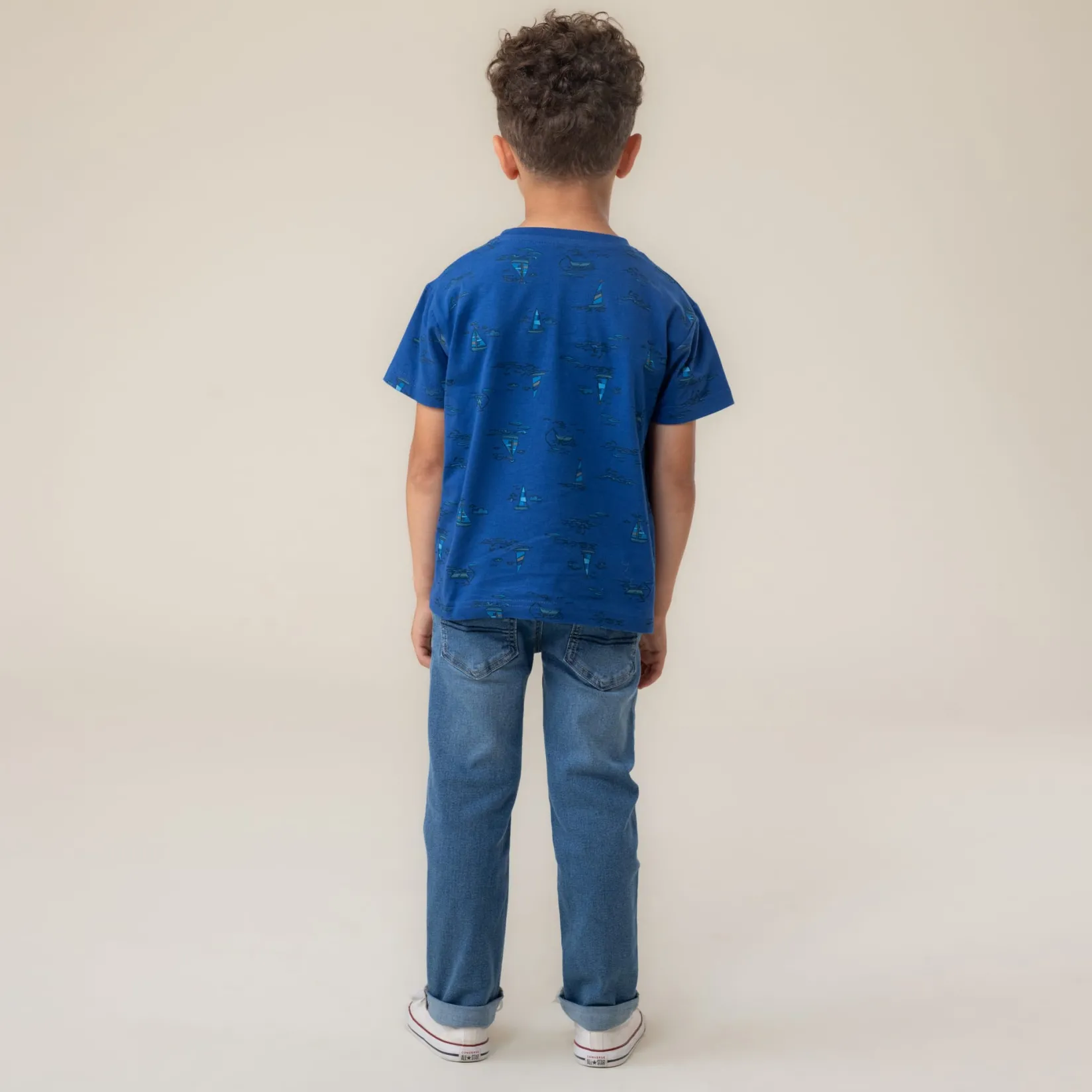 Tops>Nano Breeze Pocket T-shirt 2-12 Royal Blue