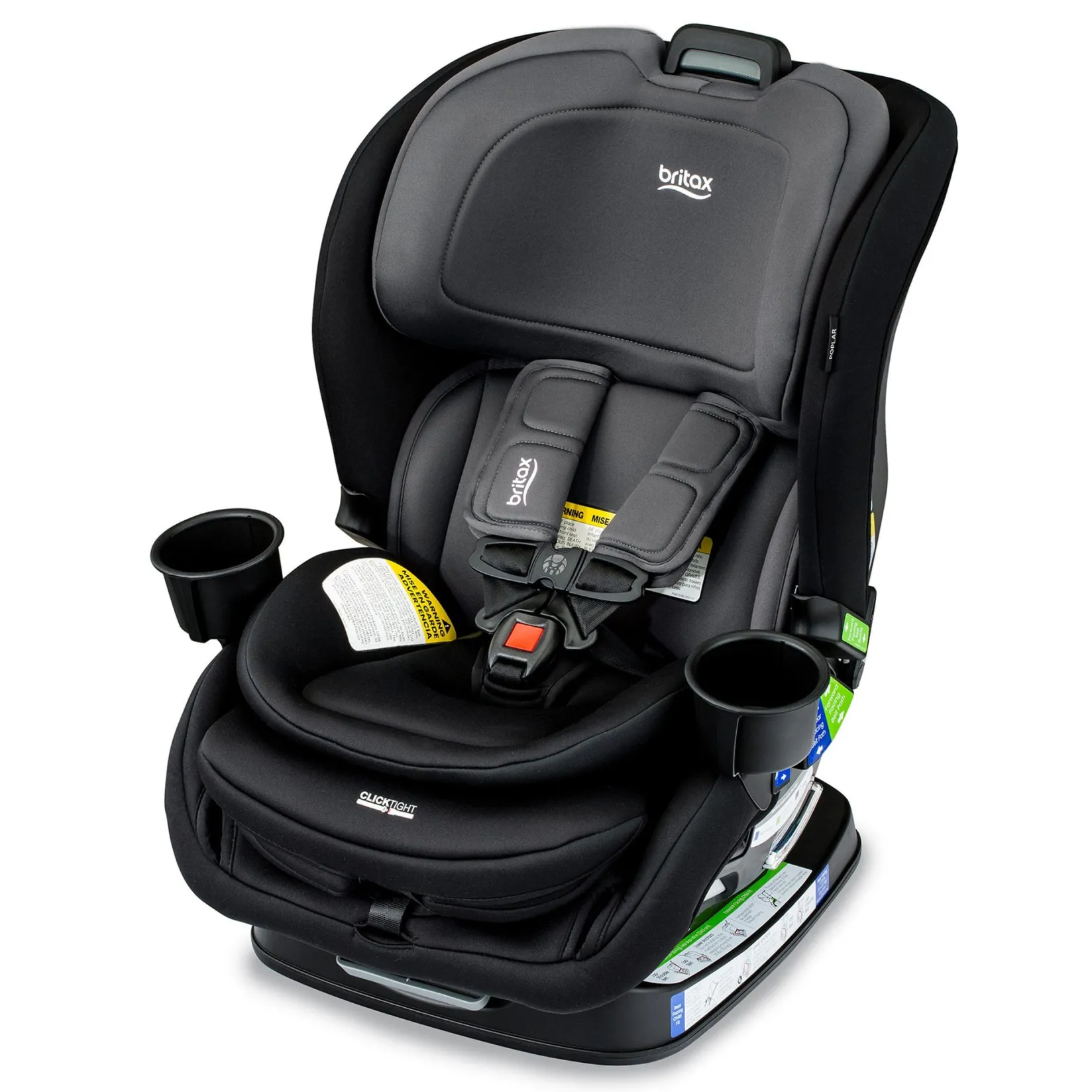 Hot Poplar™ Convertible Car Seat - STONE ONYX Kids Car Seats & Booster Seats|Car Seats