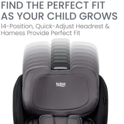 Hot Poplar™ Convertible Car Seat - STONE ONYX Kids Car Seats & Booster Seats|Car Seats