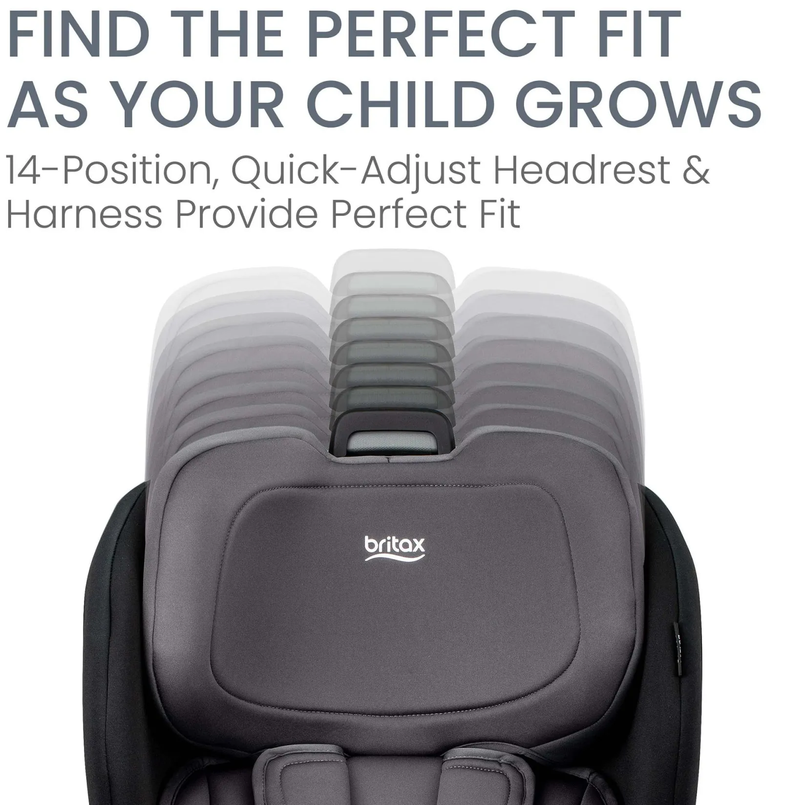 Hot Poplar™ Convertible Car Seat - STONE ONYX Kids Car Seats & Booster Seats|Car Seats