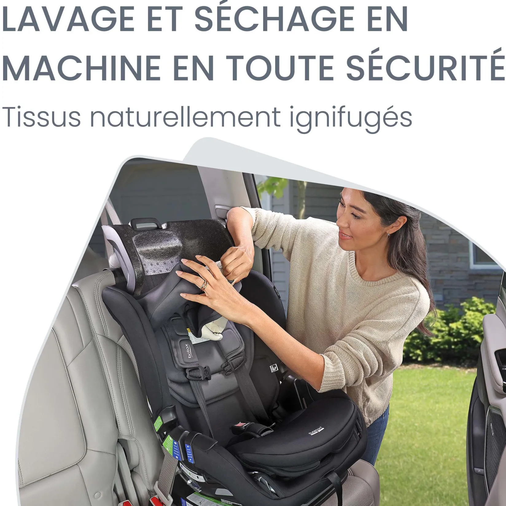 Hot Poplar™ Convertible Car Seat - STONE ONYX Kids Car Seats & Booster Seats|Car Seats