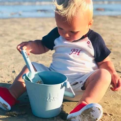 Outlet Bucket and Spade - Steel Blue Kids Summer Activities|Beach & Pool Toys