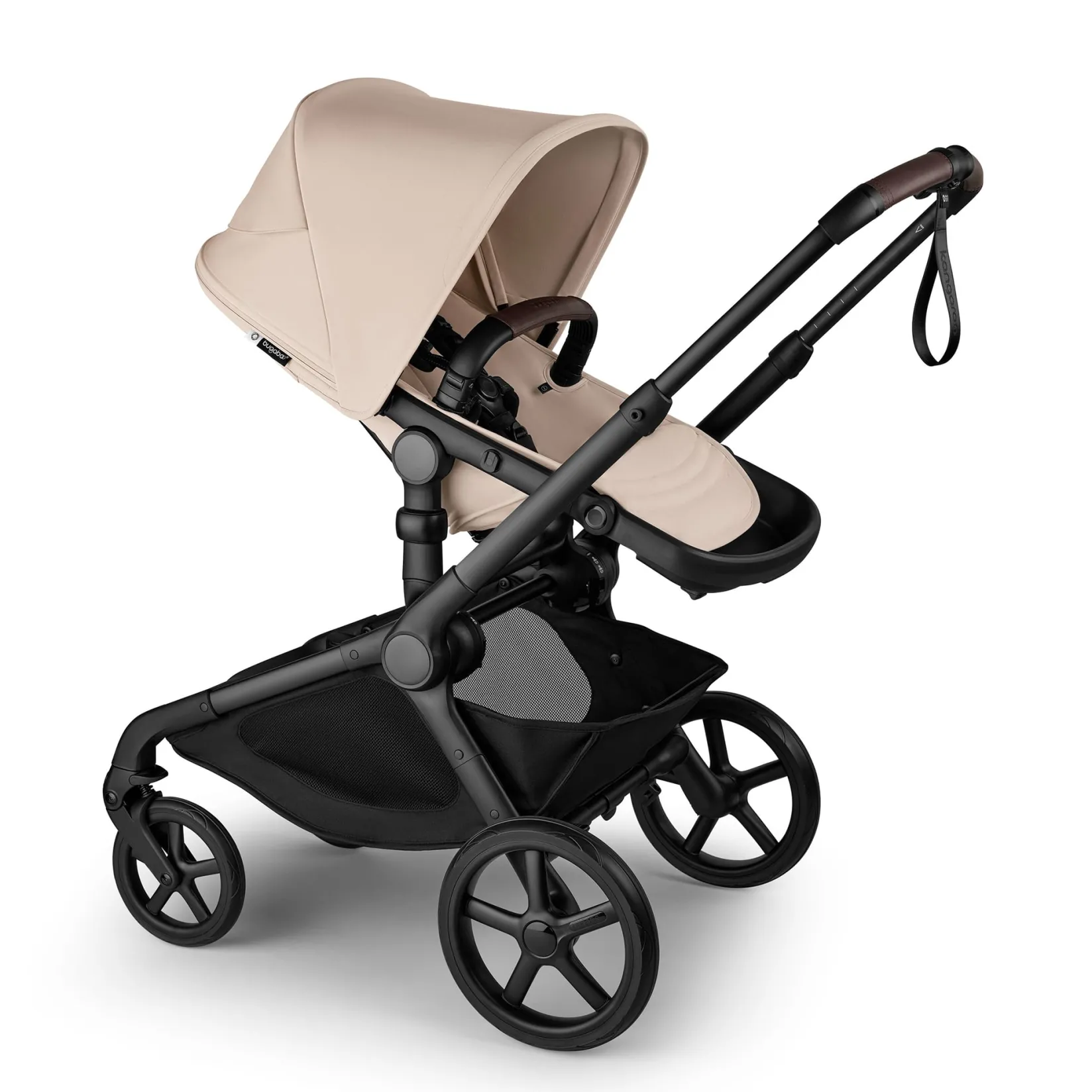 New Kangaroo Complete Stroller - Black / Taupe Kids Strollers|Strollers & Trailers