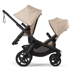 New Kangaroo Complete Stroller - Black / Taupe Kids Strollers|Strollers & Trailers