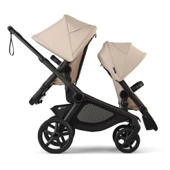 New Kangaroo Complete Stroller - Black / Taupe Kids Strollers|Strollers & Trailers