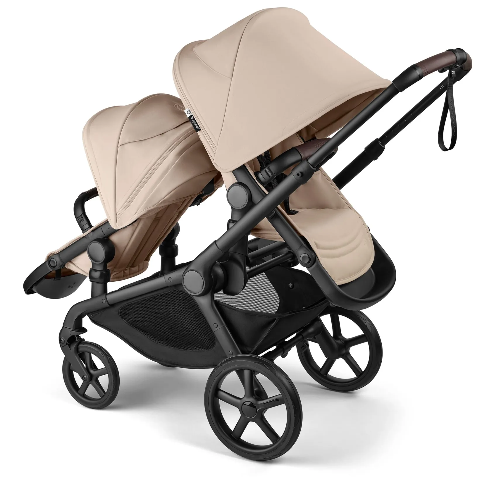 New Kangaroo Complete Stroller - Black / Taupe Kids Strollers|Strollers & Trailers