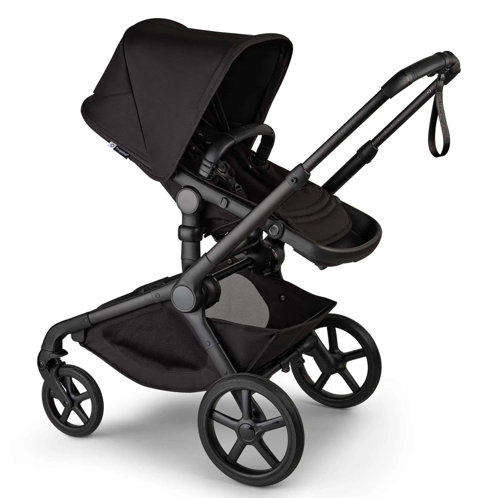 Outlet Kangaroo Complete Stroller - Black / Black Kids Strollers|Strollers & Trailers
