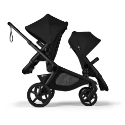 Outlet Kangaroo Complete Stroller - Black / Black Kids Strollers|Strollers & Trailers