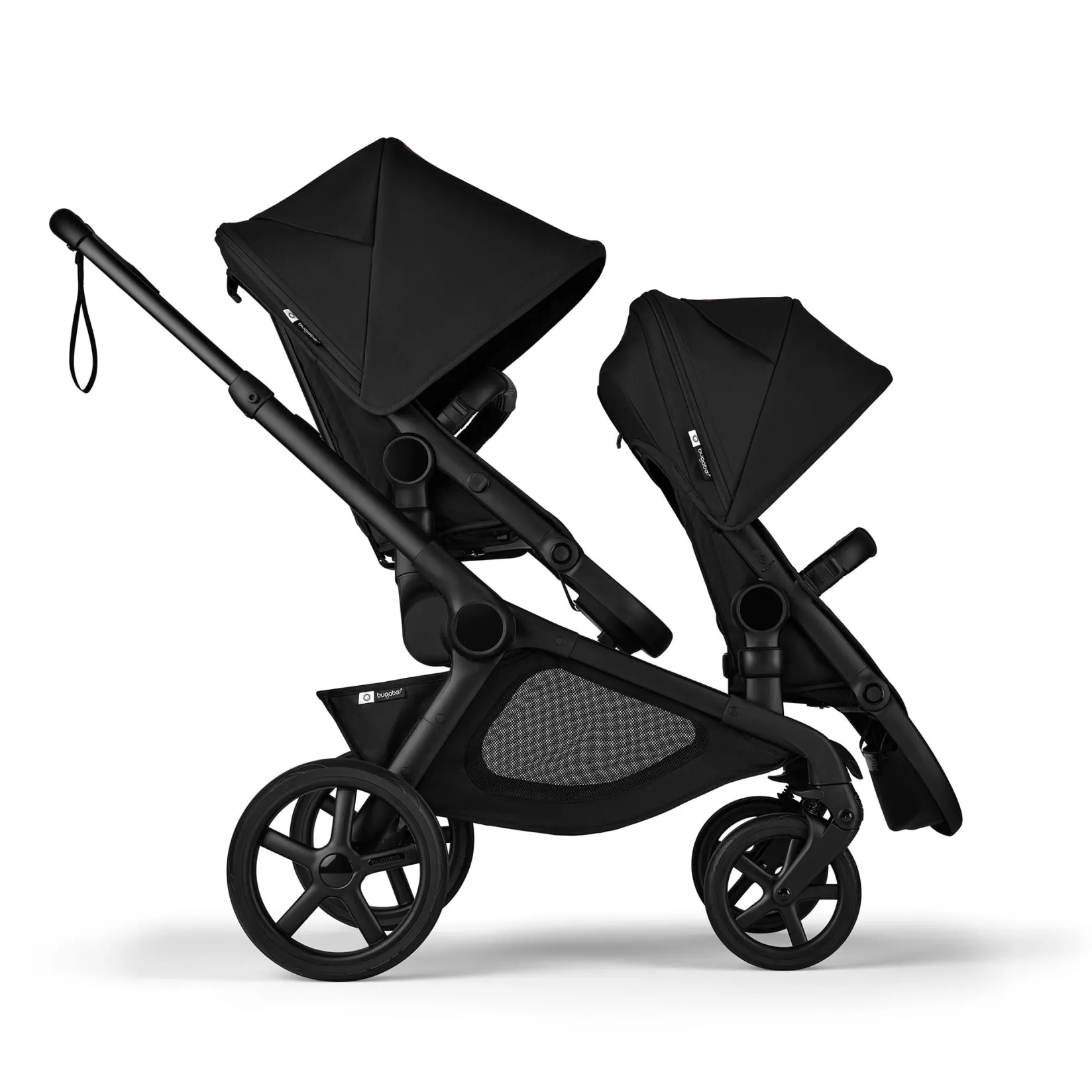 Outlet Kangaroo Complete Stroller - Black / Black Kids Strollers|Strollers & Trailers
