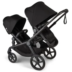 Outlet Kangaroo Complete Stroller - Black / Black Kids Strollers|Strollers & Trailers