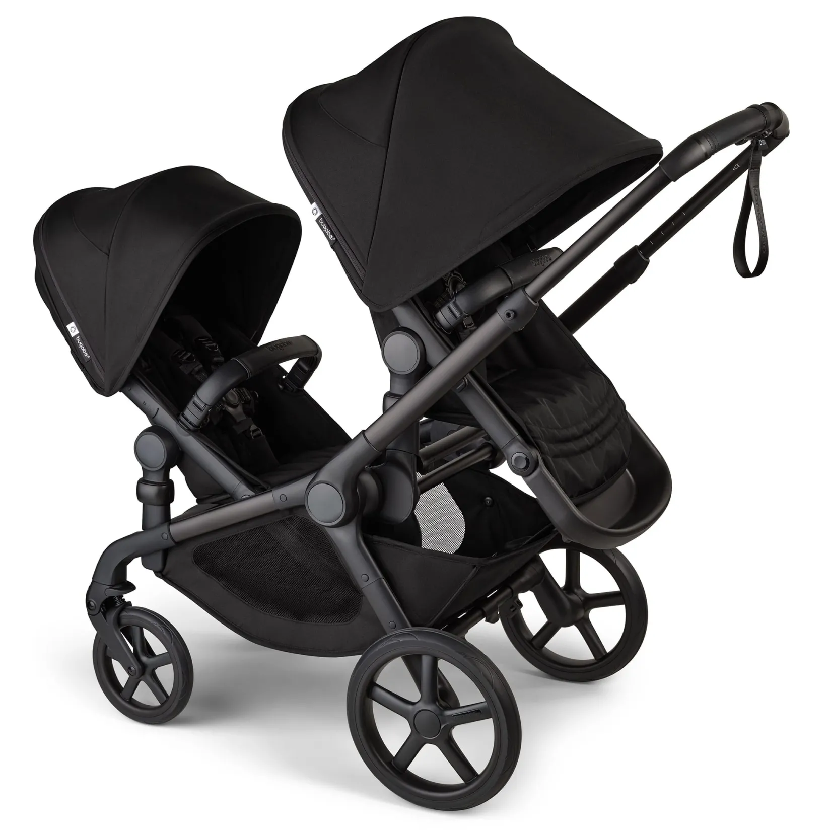Outlet Kangaroo Complete Stroller - Black / Black Kids Strollers|Strollers & Trailers