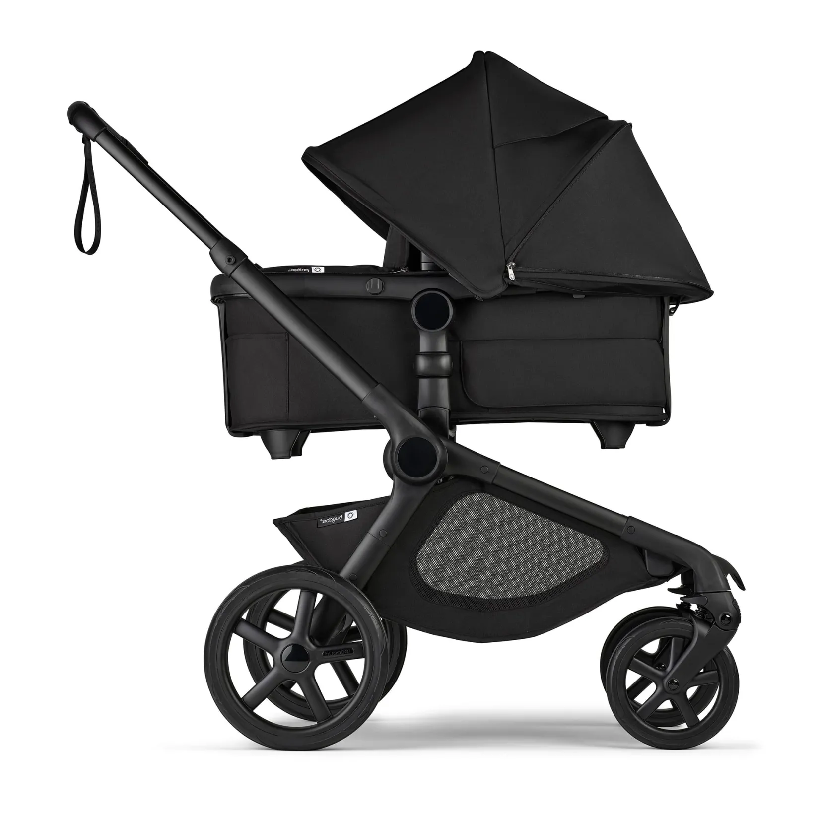 Outlet Kangaroo Complete Stroller - Black / Black Kids Strollers|Strollers & Trailers
