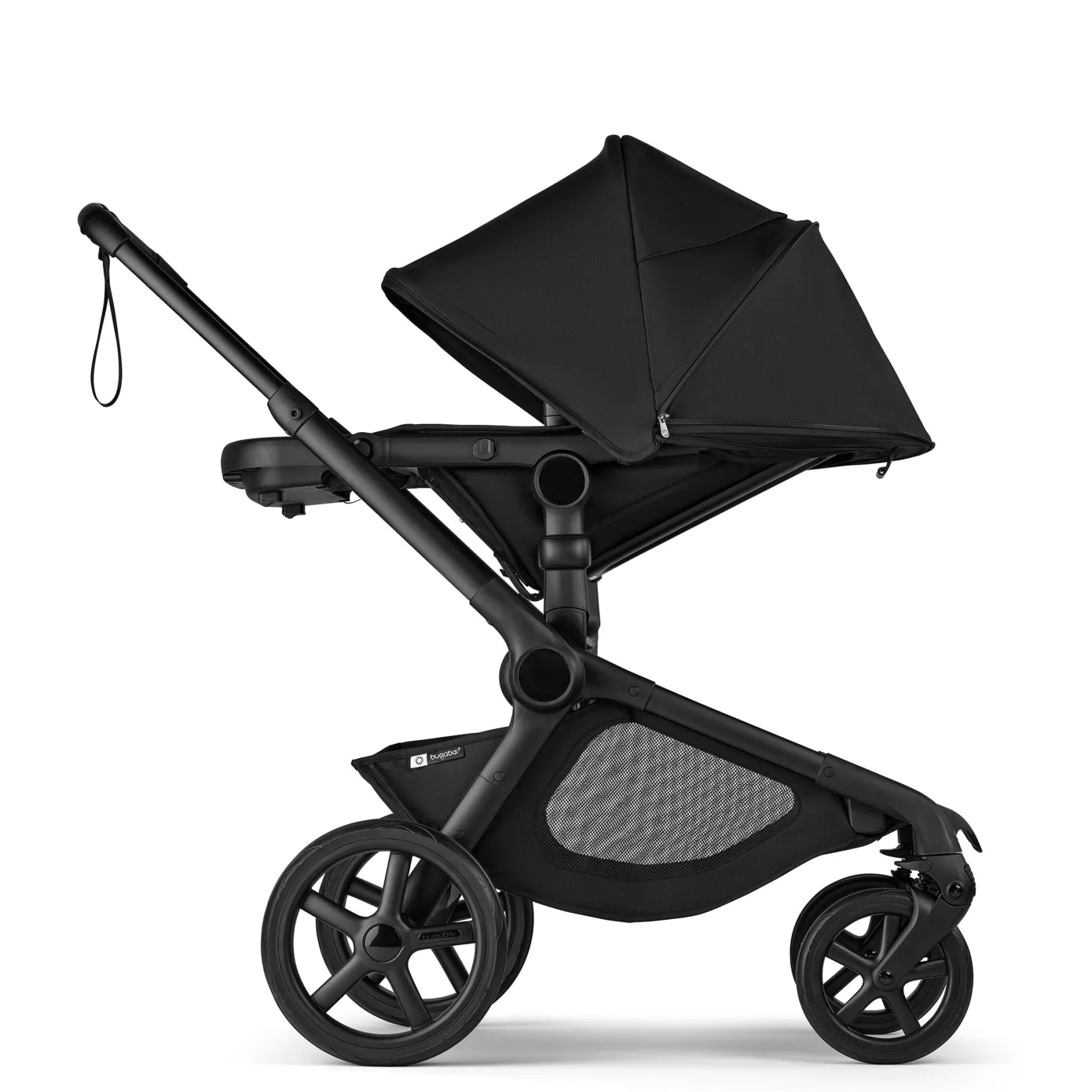 Outlet Kangaroo Complete Stroller - Black / Black Kids Strollers|Strollers & Trailers
