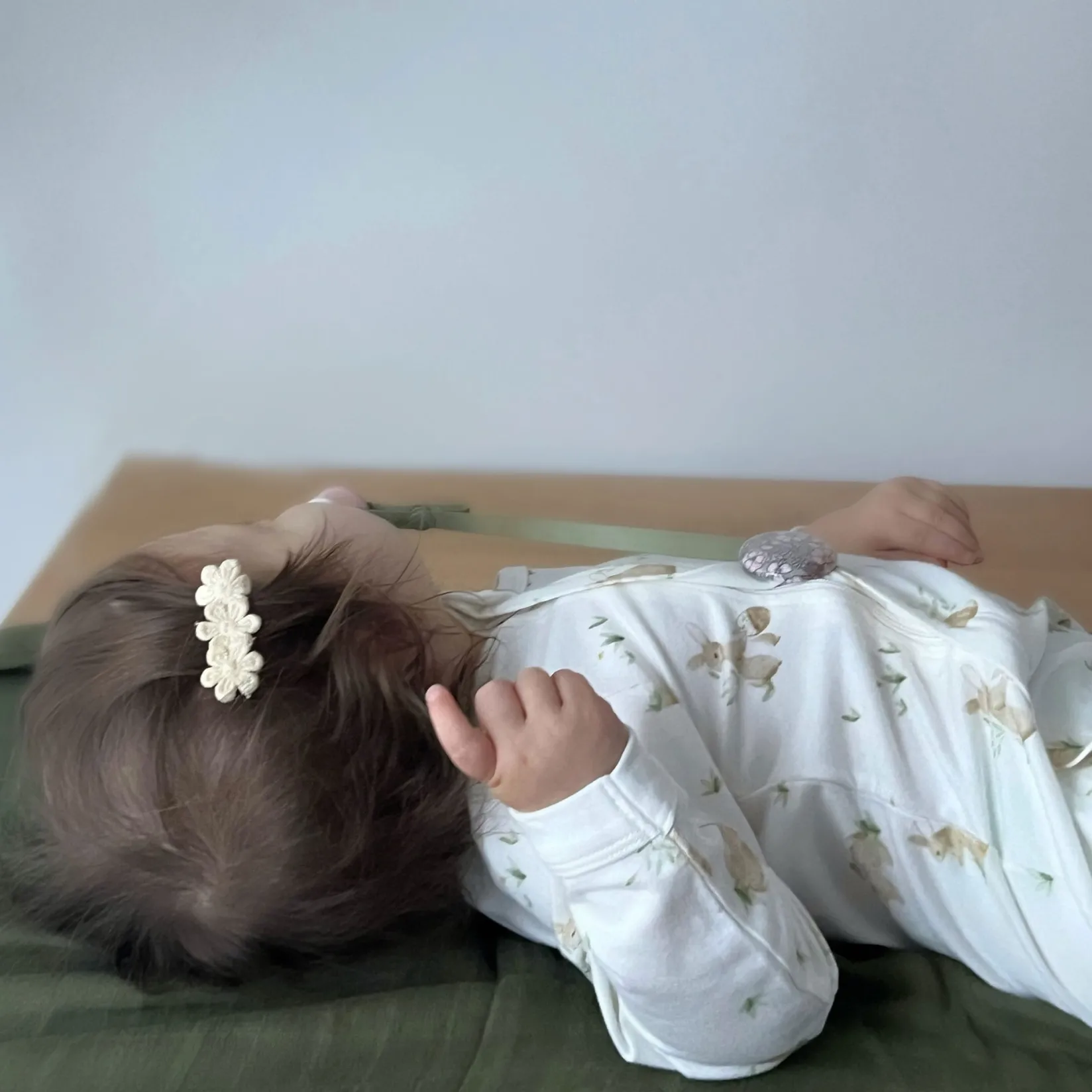 Preemie Clothing|Pajamas>Mon Premier Bunnies My First Pajamas Premature -18m Ivory