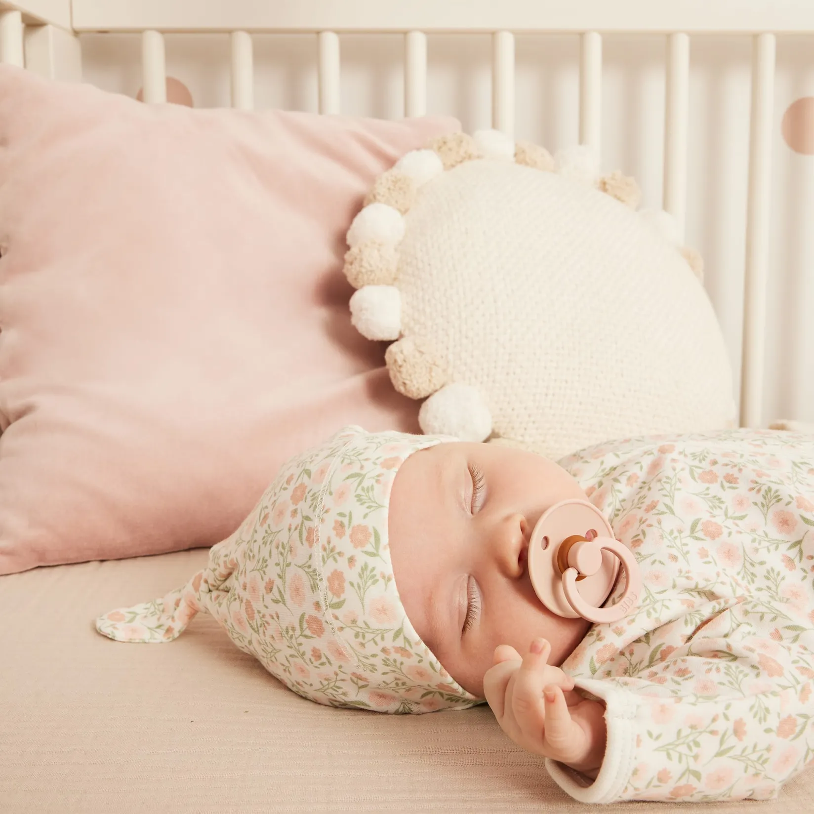 Fashion Accessories>Petit Lem Bunnies 2pc Hats 0-9m Pink