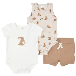 Hot Bunnies 3pc Set 3-24m BOY Outfit Sets
