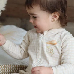 Discount Bunnies Vichy Pajamas 0-30m BOY Pajamas|Pajamas