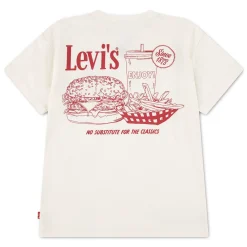 Tops>Levis Burger & Fries T-shirt 4-7y Ivory